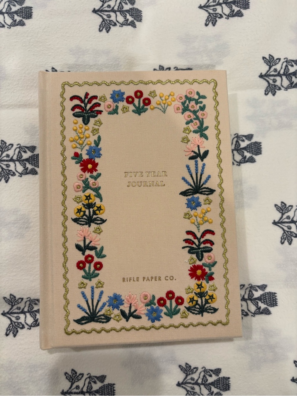 Rifle Paper Co - Five Year Journal, Wildwood